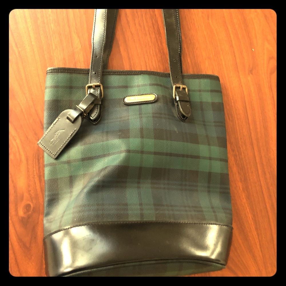 Polo Ralph Lauren shoulder tote